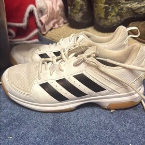 Adidas White and Black Athletic Shoes